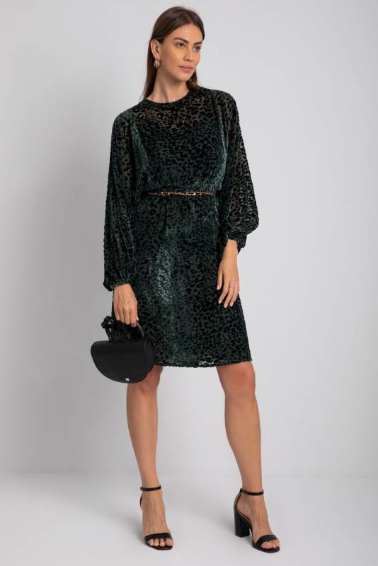 ANIMAL PRINT DRESS