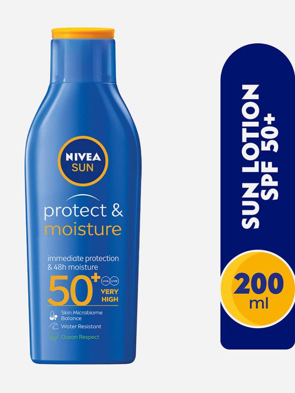 نيفيا - لوشن ترطيب ووقاية بعامل +SPF 50 - عبوة 200 مل