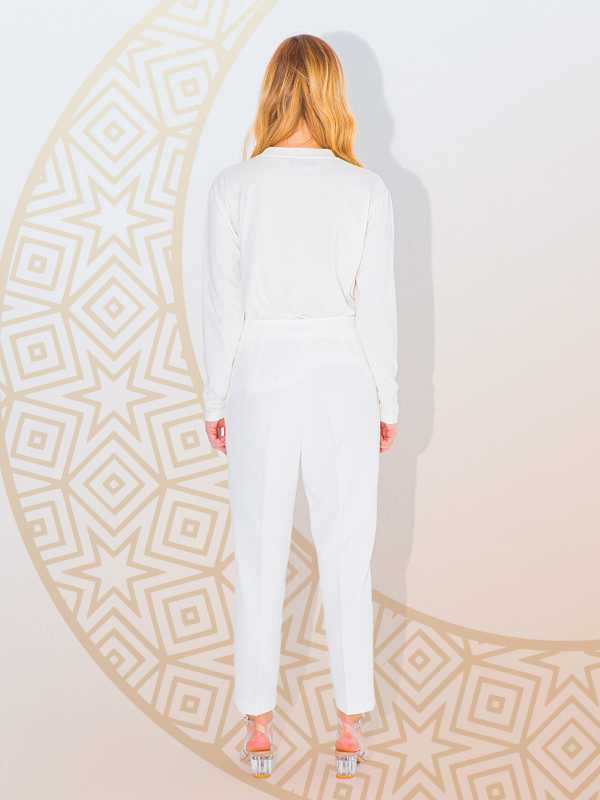تيشيرت أوف وايت شيك