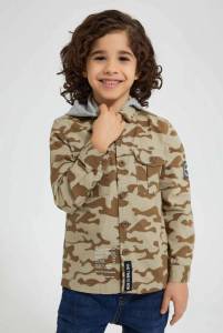 بلوزة جيشي باللون البيج