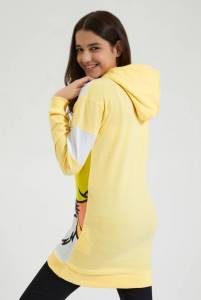 سويتشيرت بطبعة لولا الأرنب باللون الأصفر