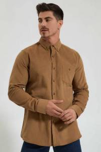 قميص كوردوري باللون البني