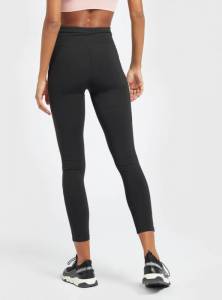 بنطلون ليقنز سادة بخصر مطّاطي مرتفع