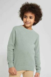 Mint Crew Neck Pullover
